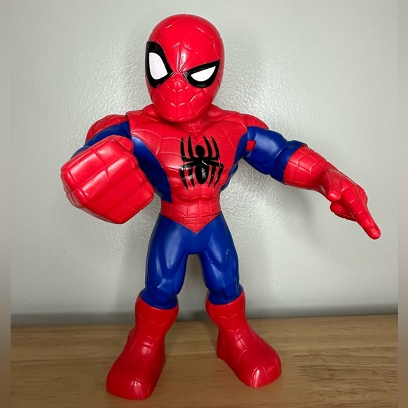 2018 Hasbro Marvel Super Hero Adventures Spider-Man‎ 10” Action Figure Toy - Picture 1 of 8